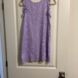 Lavender Lace Kids Dress
